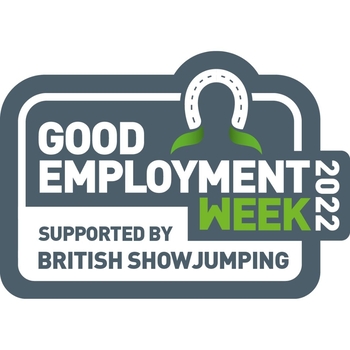 British Showjumping are supporting Good Employment Week